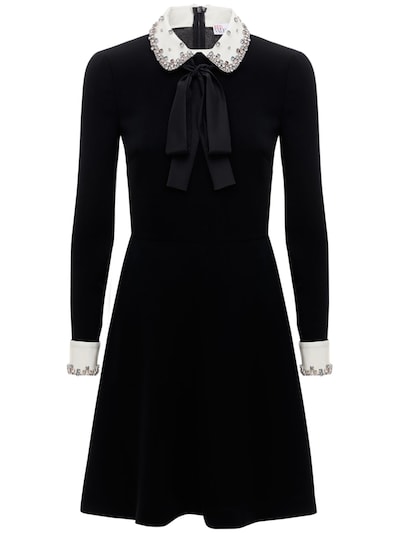 red valentino dress black