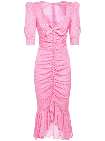 alessandra rich polka dot