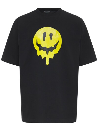 balenciaga smiley face t shirt