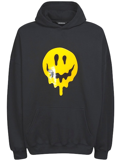 balenciaga smiley face hoodie