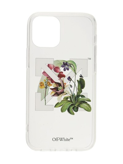 Off White Carnivore Plant Iphone 12 Mini Cover Multicolor Luisaviaroma