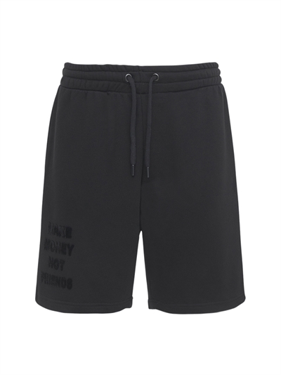 Logo neon cotton jersey sweat shorts 