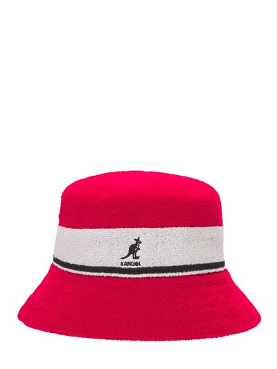 kangol bermuda stripe bucket hat