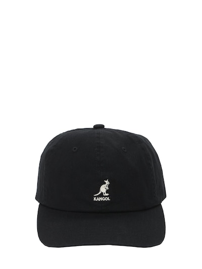 kangol baseball cap black