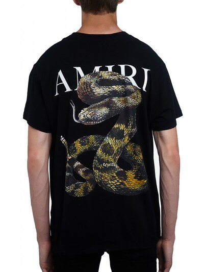 amiri snake t shirt