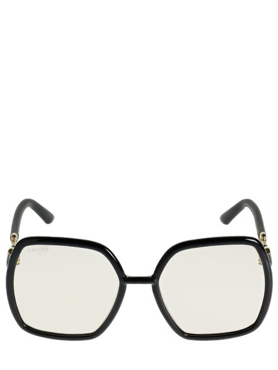 gucci oversized prescription glasses