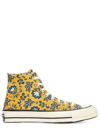 converse yellow chuck 70 high sneakers