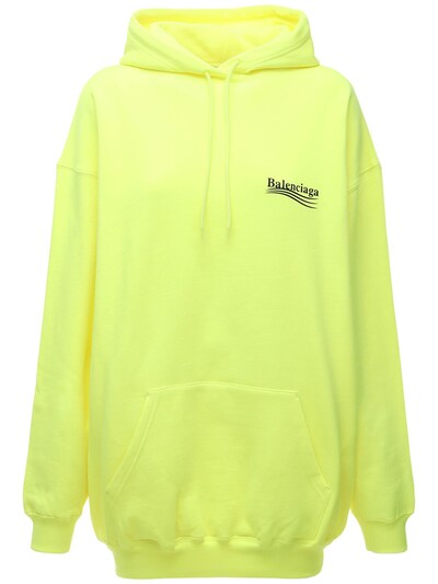 yellow balenciaga hoodie