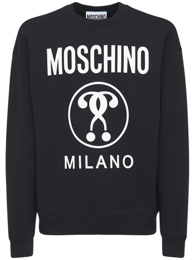 moschino sweatshirt black