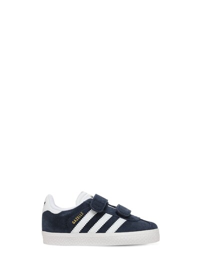 adidas originals navy suede gazelle sneakers