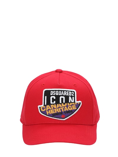 Luisaviaroma Bambina Accessori Cappelli e copricapo Cappelli con visiera Cappello Baseball Icon In Gabardina Di Cotone 