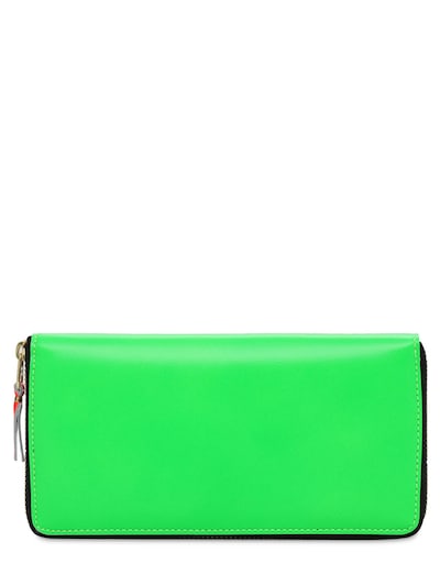 comme des garcons wallet green