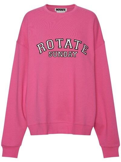 rotate sunday red sweatshirt