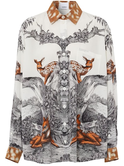 burberry deer shirt