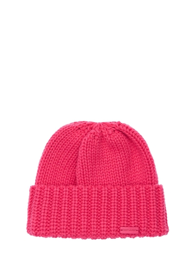 Saint Laurent 羊绒帽子 桃红色 Luisaviaroma