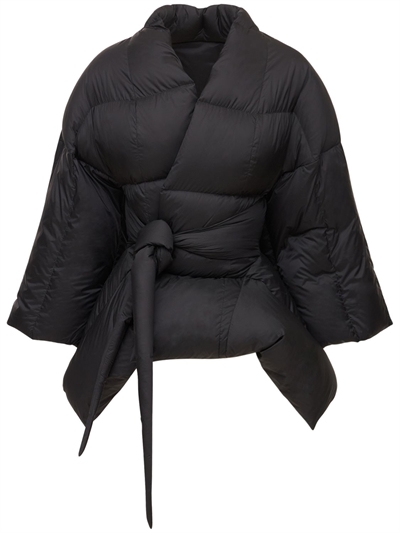 kimono puffer jacket