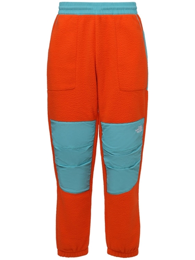 red north face joggers