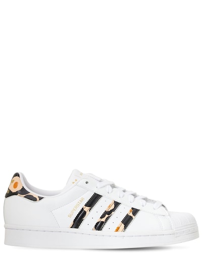 nogle få Ældre Hele tiden Adidas Originals - Marimekko stan smith sneakers - White/Black |  Luisaviaroma