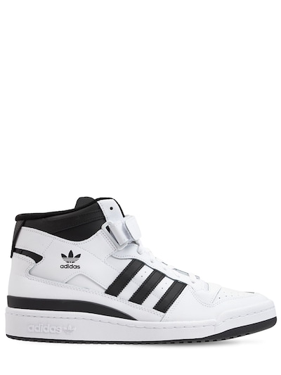 Adidas Originals - Forum mid sneakers - White/Black | Luisaviaroma