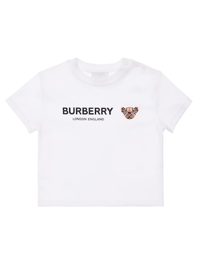 burberry cotton jersey t-shirt