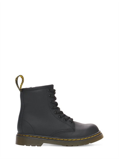 Dr.martens - 1460 softy lace-up leather boots - Black | Luisaviaroma