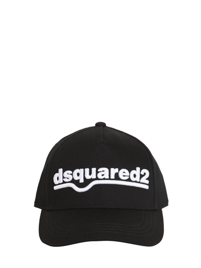 Embroidered logo gabardine baseball hat 