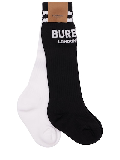 burberry black socks