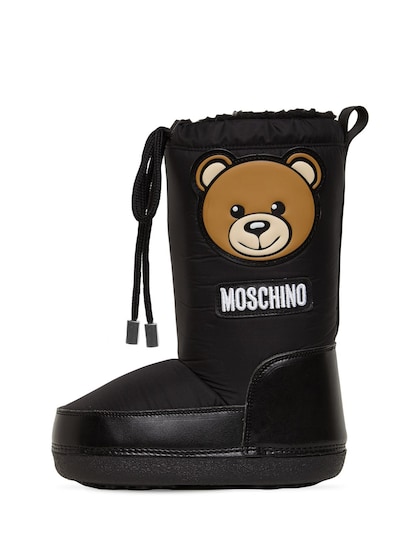 boots with bear logo