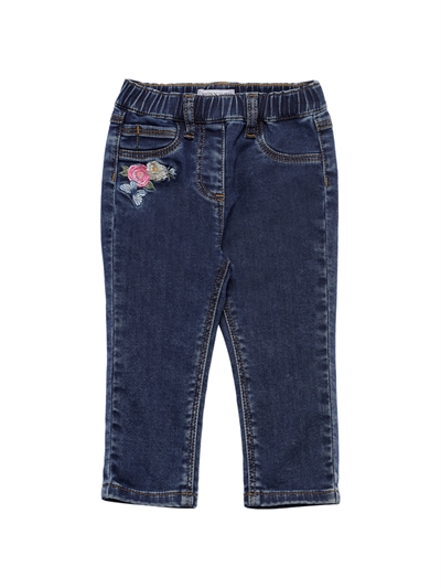 Monnalisa - Winnie the pooh stretch denim jeans - Denim | Luisaviaroma