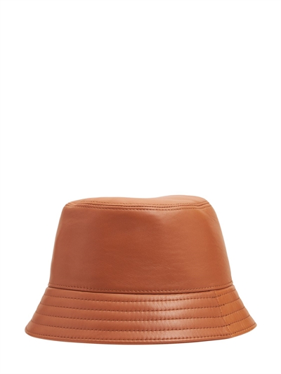 loewe leather hat