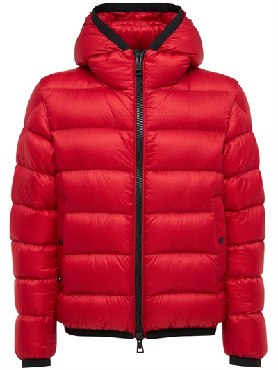 moncler piumino rosso