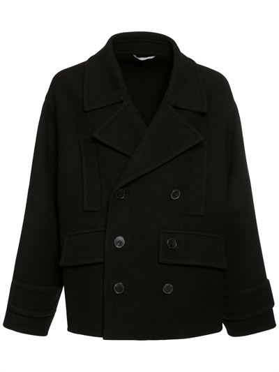 valentino black coat