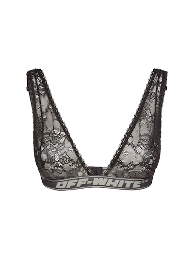 off white bralette