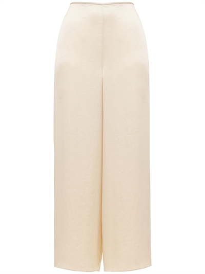 Theory - High waist satin wide pants 