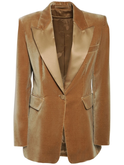 max mara velvet jacket