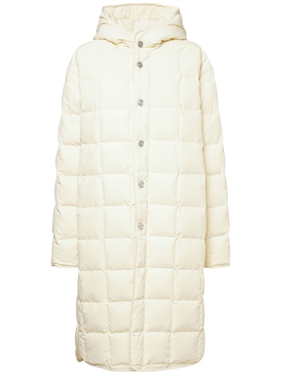 cropped white puffer
