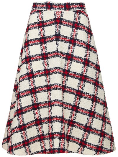 tweed skirt gucci