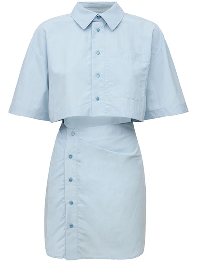 jacquemus light blue dress