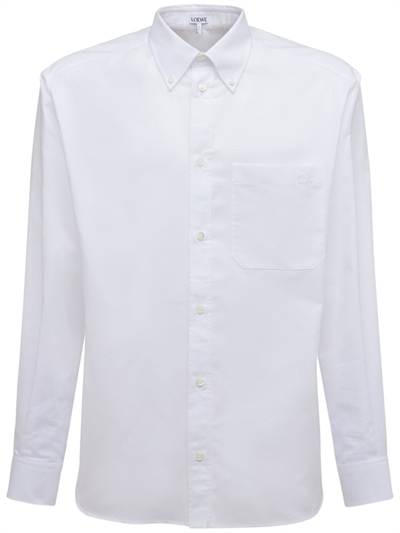 Loewe - Cotton oxford shirt - White 