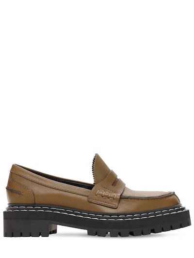 proenza schouler lug sole loafers