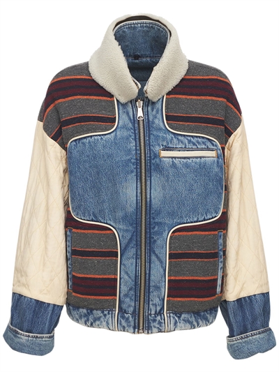 reversible trucker jacket