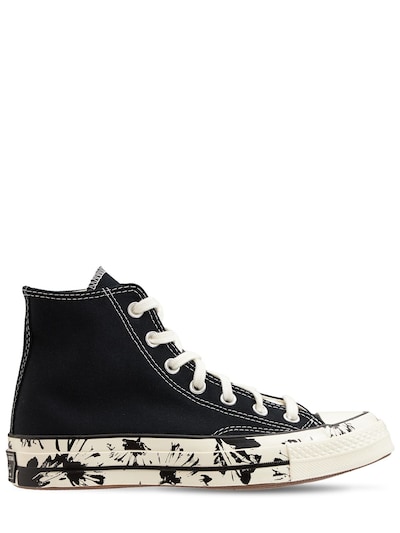 converse mid top lace up shoes