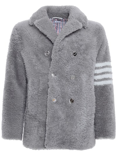 thom browne peacoat