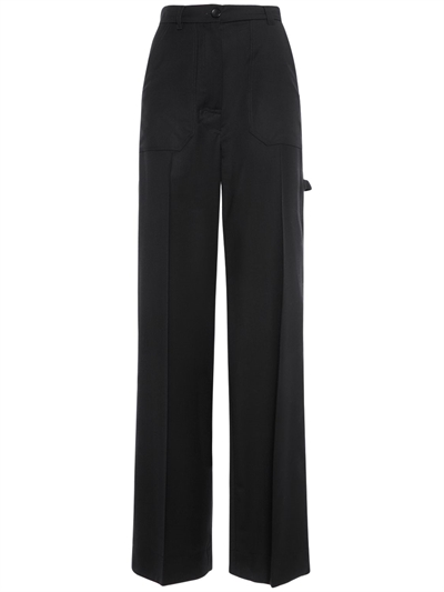 Max Mara - Opera high waist wool wide 