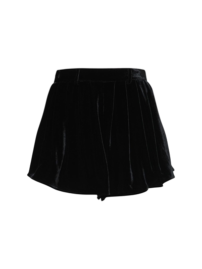 silk effect skirt