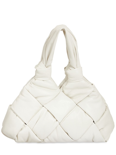 bottega veneta white purse