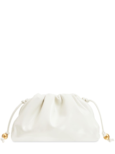 bottega veneta mini pouch white