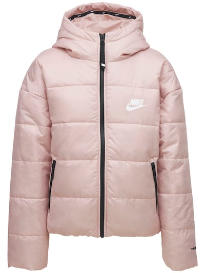 nike pink bubble coat