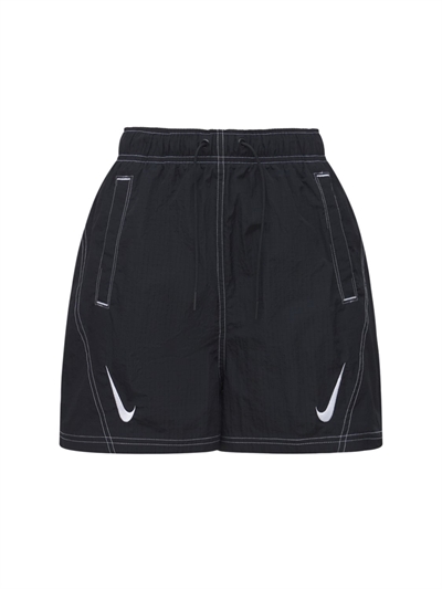 Nike - Swoosh woven high waist shorts 