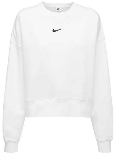 white sweater nike